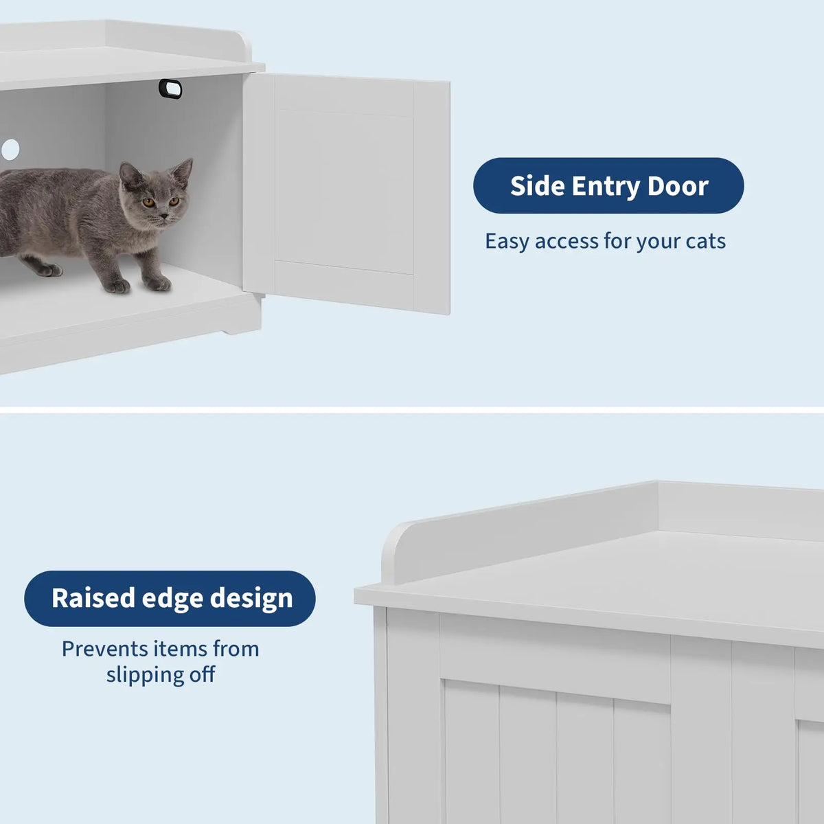 Elegant Cat Litter Box Enclosure