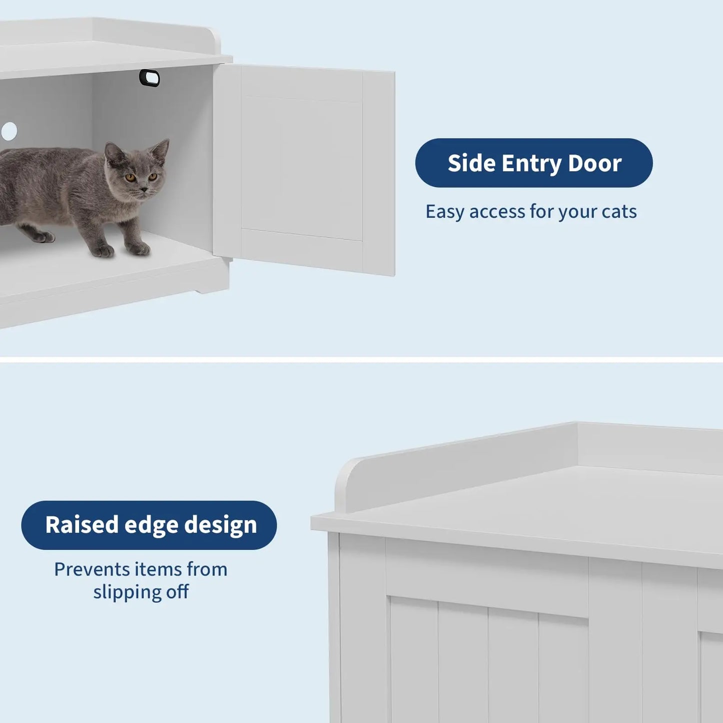 Elegant Cat Litter Box Enclosure